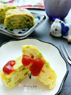 Make Garlic thick egg fever step 16