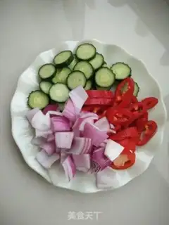 Make Paprika onions step 1