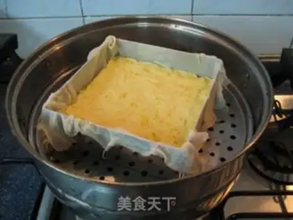 Make Corn paste sandwich step 3