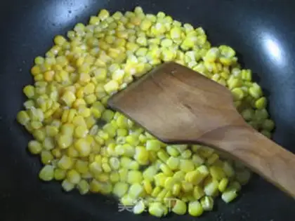 Make Fired corn step 1