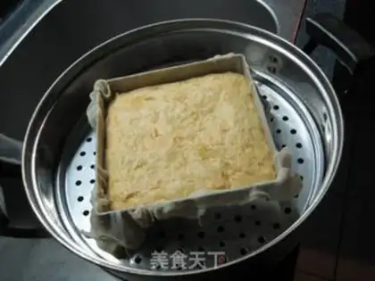 Make Corn paste sandwich step 4