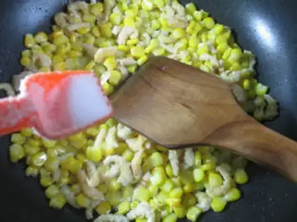 Make Fired corn step 3
