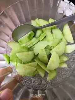 Make Lightly mixed vegetables step 1