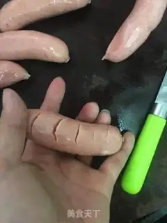 Make Hot dog intestines step 0