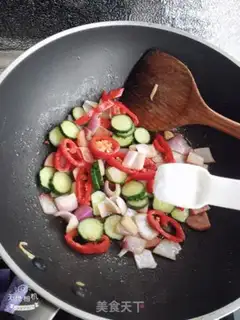 Make Paprika onions step 11