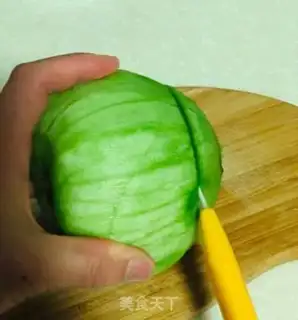 Make Frog and fruit step 2