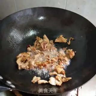 Make Garlic fried meat step 4