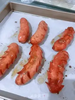 Make Hot dog intestines step 3
