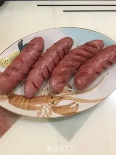 Make Hot dog intestines step 5