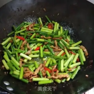 Make Garlic fried meat step 8