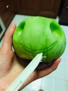 Make Frog and fruit step 7