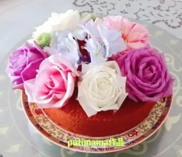 Make Red velvet cake step 18