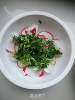 Make Sugar and radish step 1