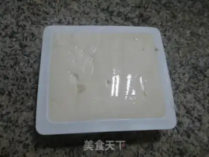 Make The meat, the tofu step 1