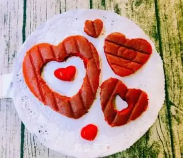 Make Cake of love step 26