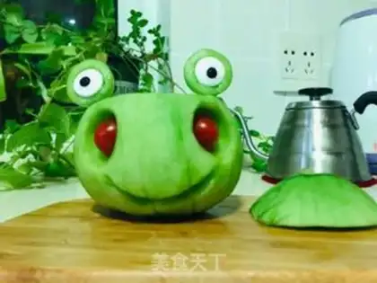 Make Frog and fruit step 14