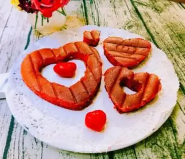 Make Cake of love step 27