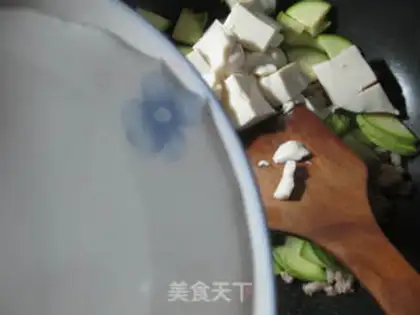 Make The meat, the tofu step 6