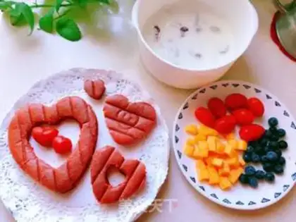 Make Cake of love step 29
