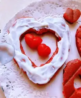 Make Cake of love step 30