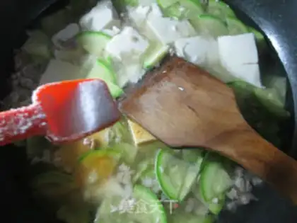 Make The meat, the tofu step 9