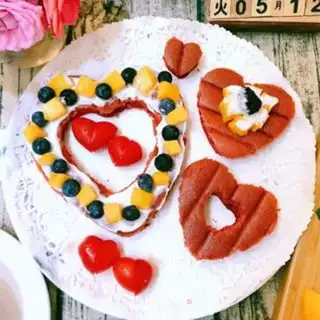 Make Cake of love step 32