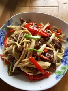 Make Beef fried white step 4