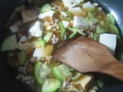 Make The meat, the tofu step 11