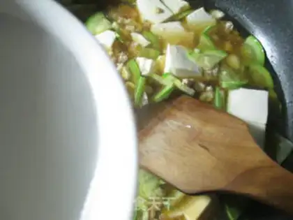 Make The meat, the tofu step 12