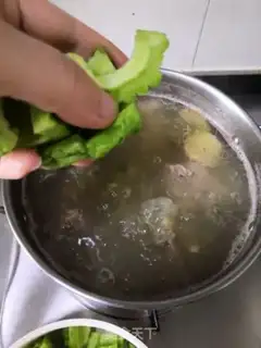Make Green bean curvature step 4
