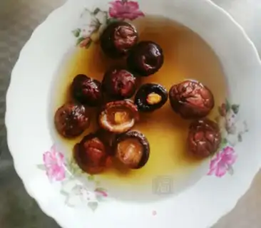 Make Frozen mushrooms step 1