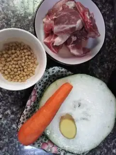 Make Soybeans tofu step 0