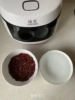 Make Milky-creamed red beans step 1