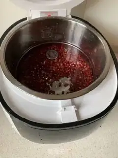Make Milky-creamed red beans step 2