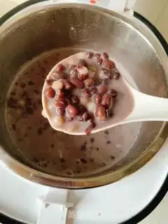Make Milky-creamed red beans step 8