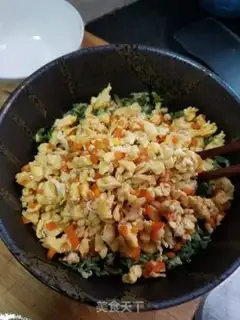 Make Eggs and flowers step 9
