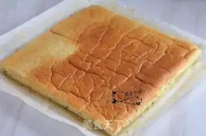 Make Black sesame sandwich cake step 7