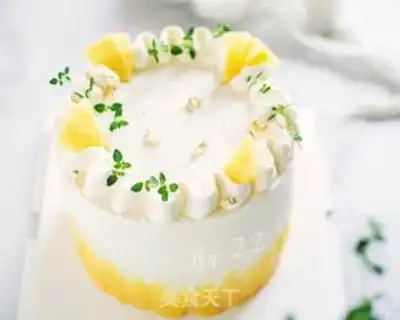 Make Pistol pineapple cream cake step 16