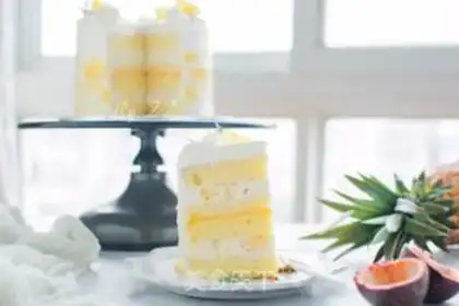 Make Pistol pineapple cream cake step 17