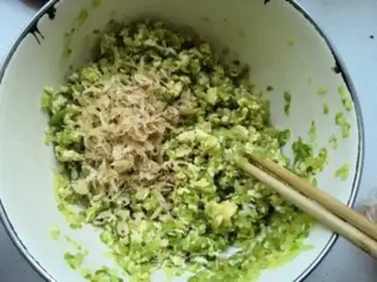 Make Cracker egg dumplings step 10