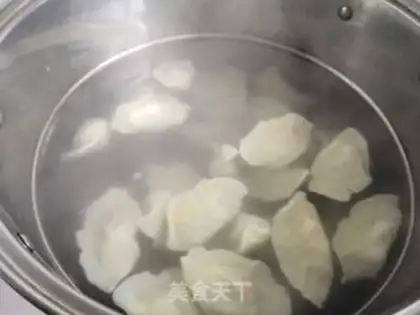 Make Cracker egg dumplings step 14