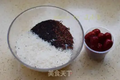 Make Quinoa red-treed rice step 0