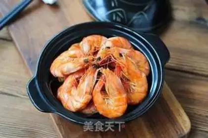 Make Tomato oil and shrimp step 5