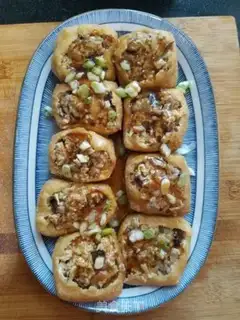 Make Tofu makes mushrooms step 14