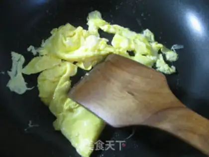 Make ♪ Squeeze the spinach face ♪ step 3