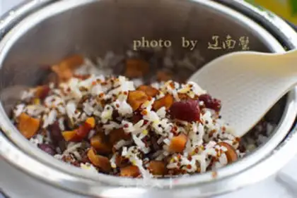 Make Quinoa red-treed rice step 4