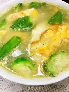 Make Egg melon soup step 8