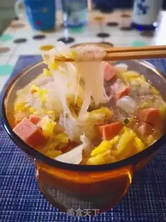 Make The doll dish fan soup step 8
