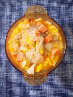 Make The doll dish fan soup step 9