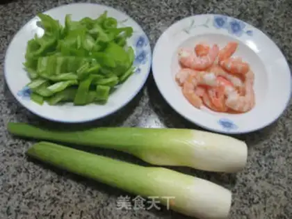 Make Shrimp pepper is fried step 0